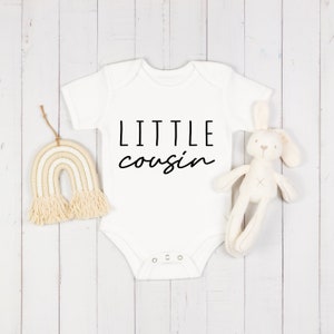 Little Cousin/big cousin t-shirt/bodysuit - Cute Little cousin big cousin Baby bodysuit/tshirt - Little cousin/bigCousin Baby Gift