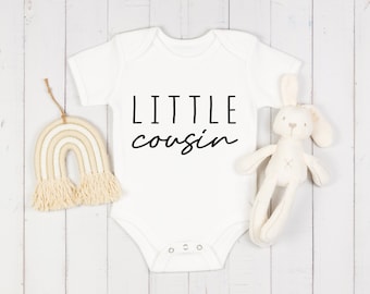 Little Cousin/big cousin t-shirt/bodysuit - Cute Little cousin big cousin Baby bodysuit/tshirt - Little cousin/bigCousin Baby Gift