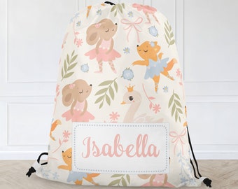 Borsa Sport Bambino Borse Con Coulisse, Borse Da Nuoto In - Foto 10