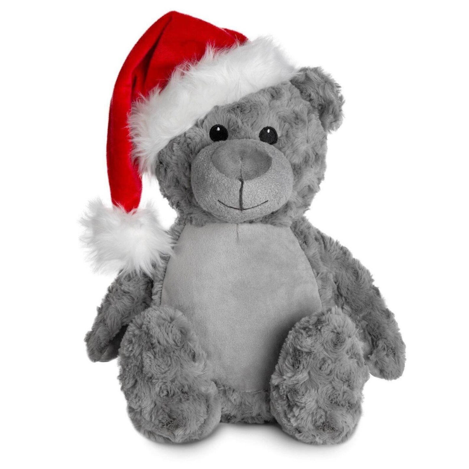 Personalised Name First Christmas Large Teddy Bear With Santa Etsy