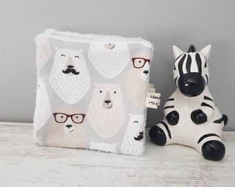 Ours A Lunettes Etsy