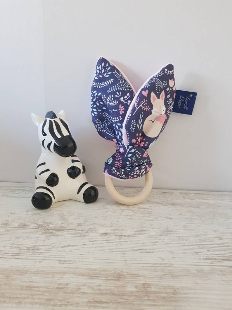 Fox model Teething rattle