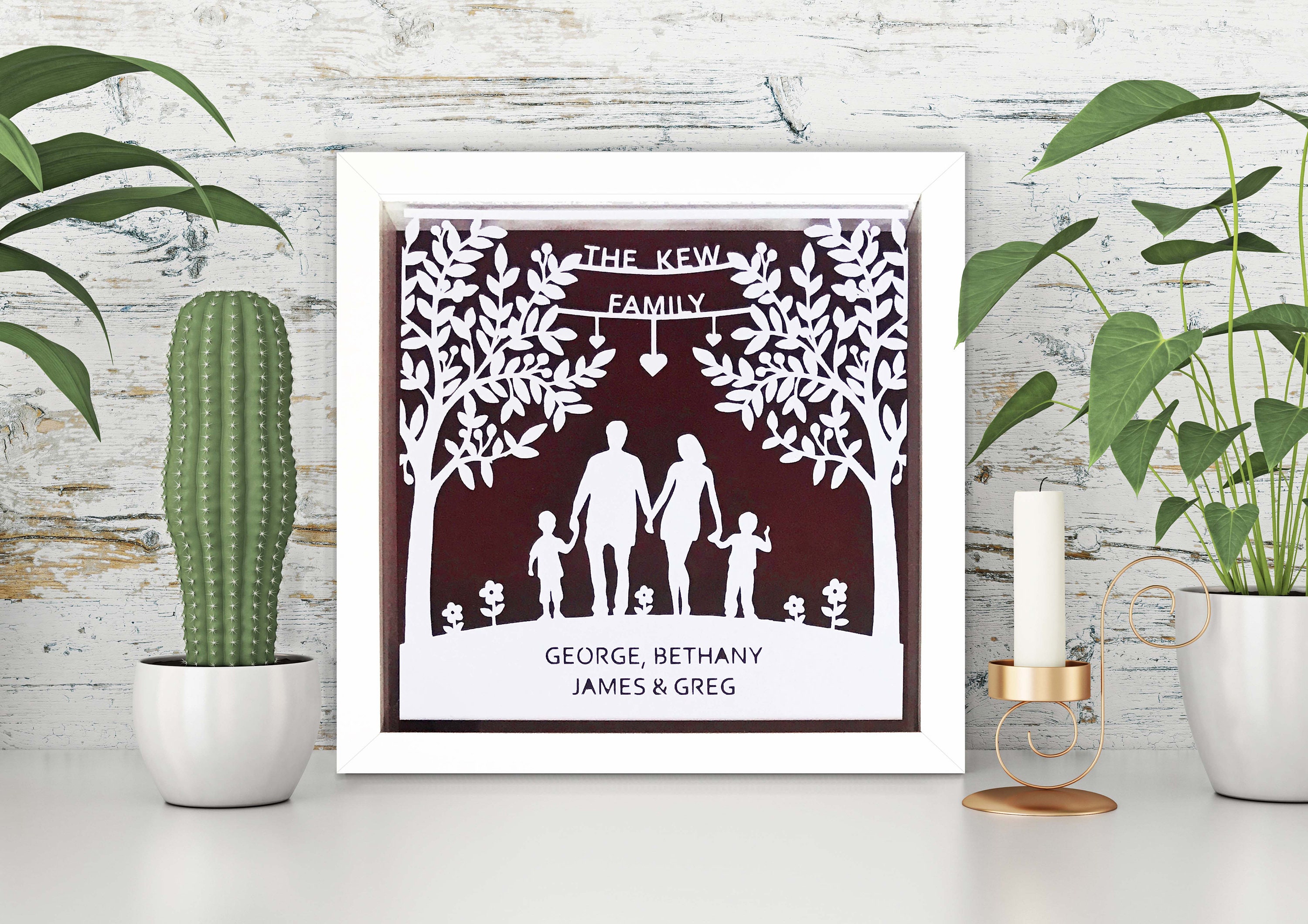 Personalised Family Christmas Gift Personalised Family - Etsy UK