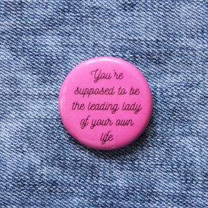 Leading Lady - The Holiday - Button Badge