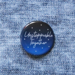 Unstoppable Together - Fitzsimmons - Agents of Shield - Button Badge