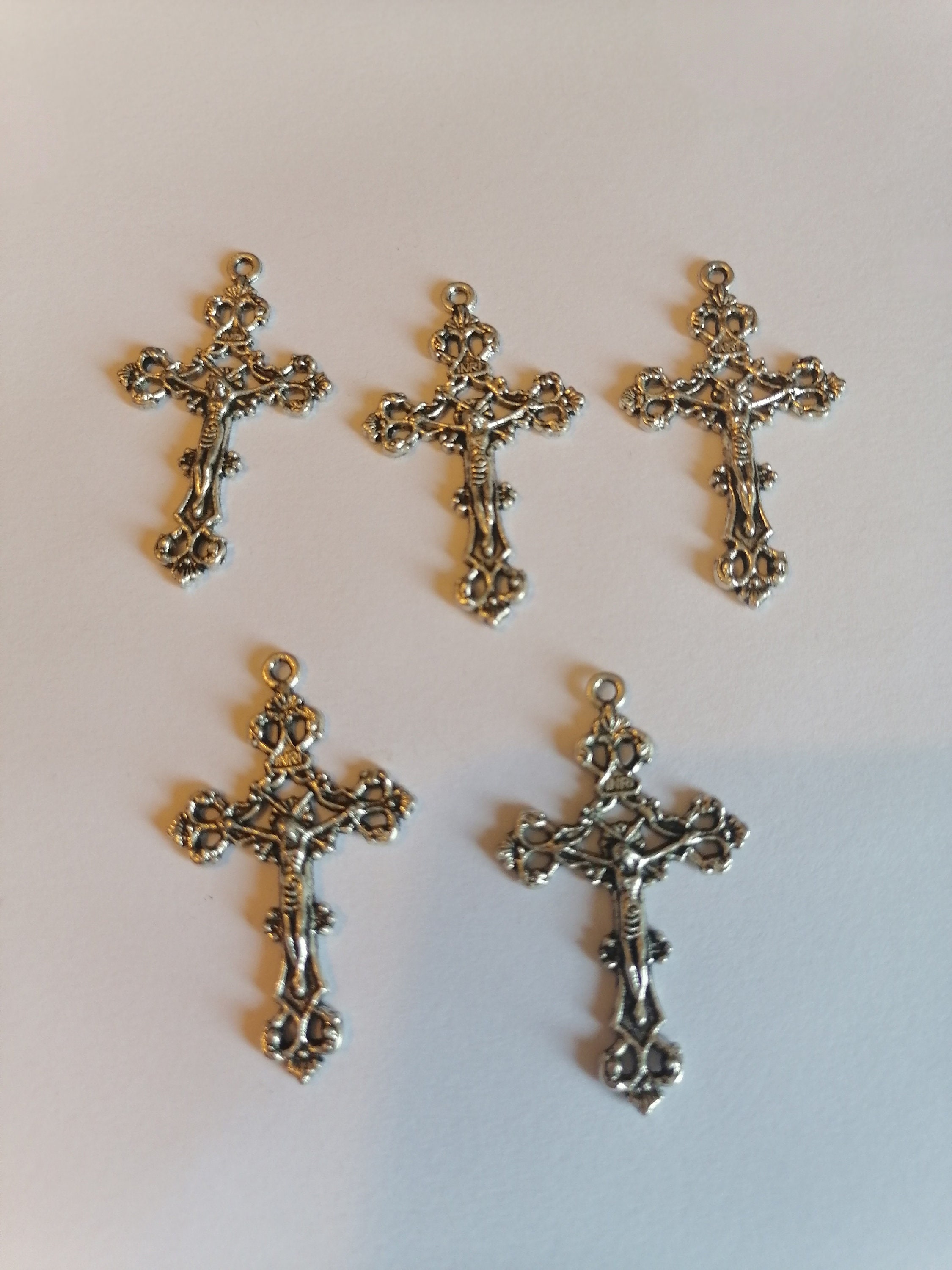 5 Cross Charms Size 3 5 X 2 5 Cm Etsy 5 Cross Charms Size 3 5 X 2 5 Cm Etsy
