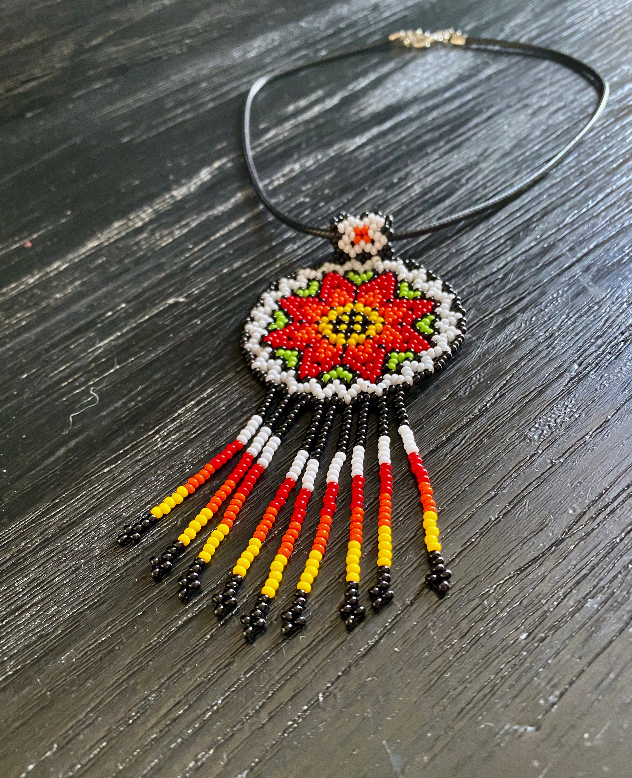 Authentic Evil Eye Protection Amulet Beadwork Art Pendant - Etsy