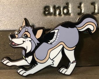エンジェルアイ ウルフ エナメルピン