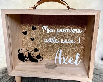 Tirelire En Bois Etsy Tirelire En Bois Etsy