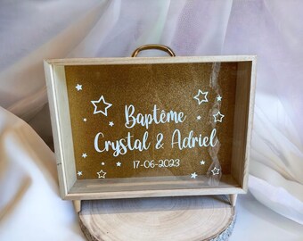 Urne mariage et boîte à cartes à personnaliser Urne mariage et boîte à cartes à personnaliser