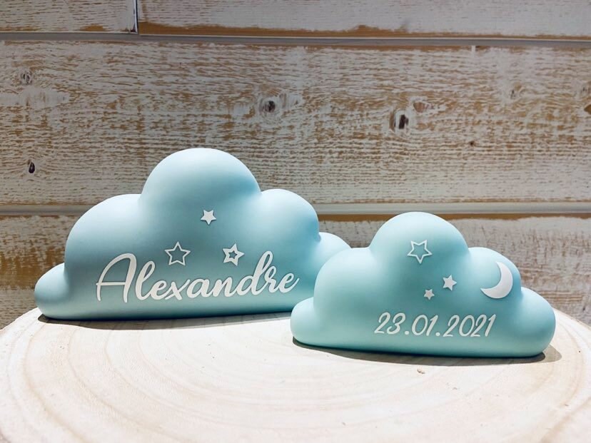 Tirelire Nuage à Personnaliser