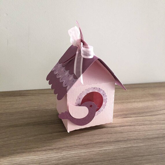 10 Marque Place Forme Oiseau Cassis Avec Aile Rose Pour Bordure De Verre Bapême Mariage Communion Anniversaire