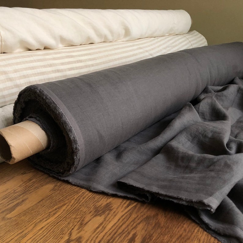 100 EXTRA Wide Natural LINEN Fabric Bgo17_123soft 250 Cm Etsy