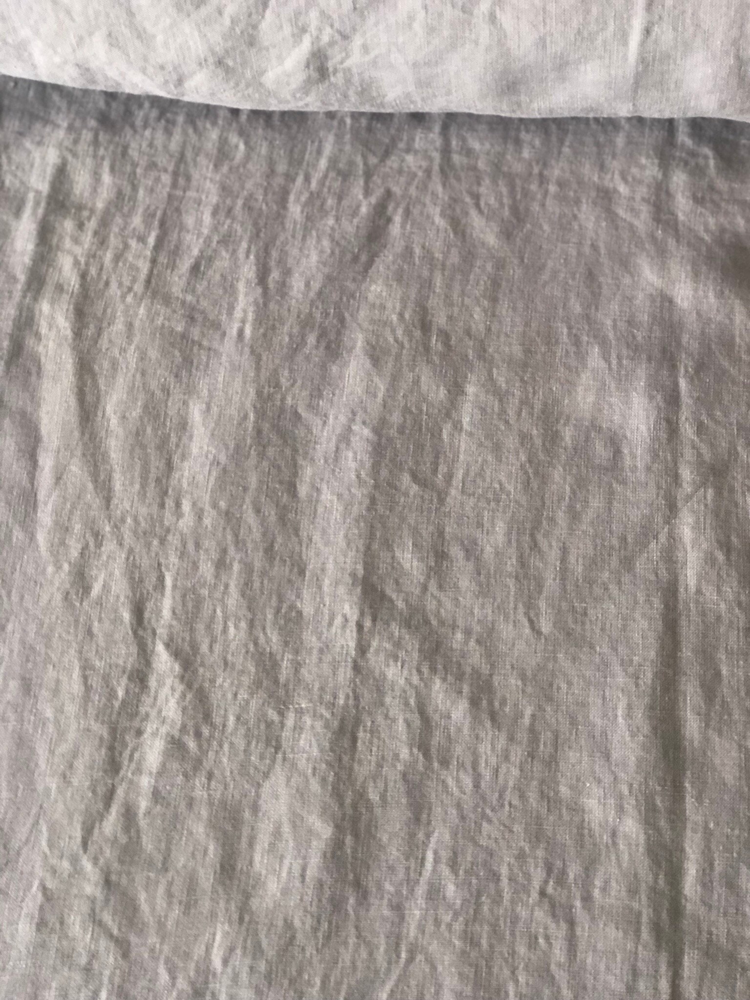 100 % EXTRA Wide Natural LINEN Fabric BGO27 Grey 195 G/250cm | Etsy