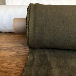 100 % EXTRA wide natural LINEN fabric BGO27soft uniform  ,195 g/250cm width fabric by the metre, bedding
