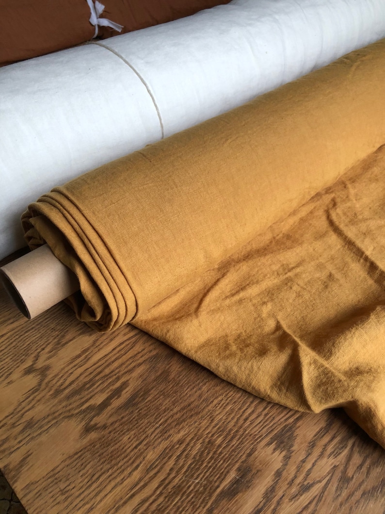 100 EXTRA Wide Natural LINEN Fabric Bgo27soft Summer 195 Etsy