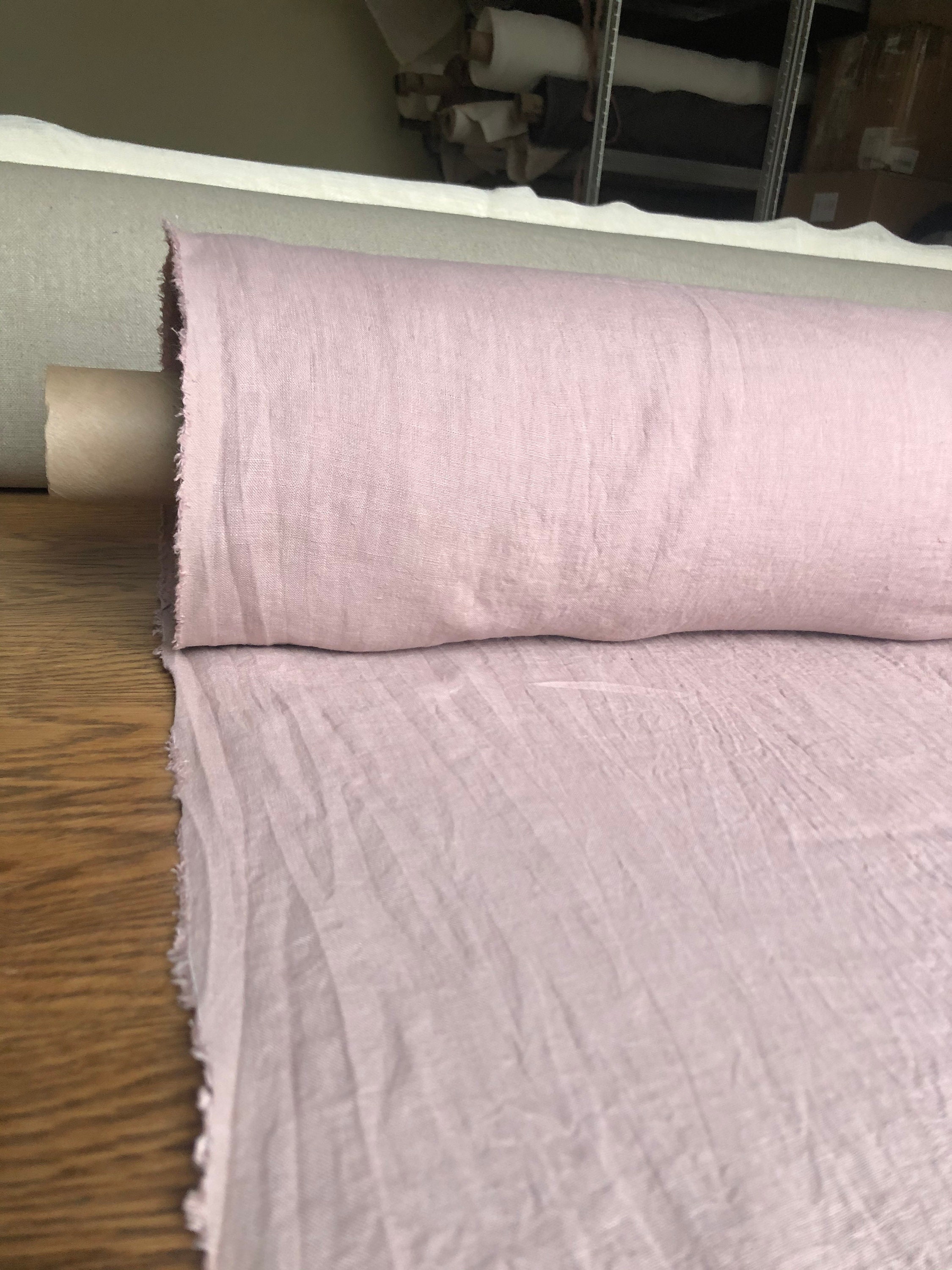 100 FRENCH Flax Natural LINEN Fabric BGO13 Soft Dusty Etsy