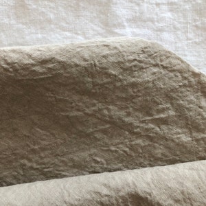 BGH36 7123 100 % Natural HEMP fabric, 240g/145 cm width fabric by the metre, bedding linen, bedspread, sewing linen top fabric