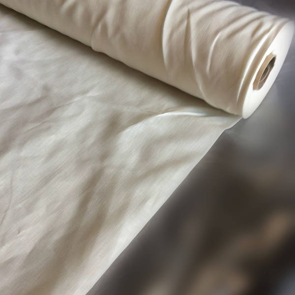 100 % EXTRA wide natural WHITE LINEN fabric, 260cm width fabric by the metre, bedding linen, bedspread, sewing, linen top fabric by the yard