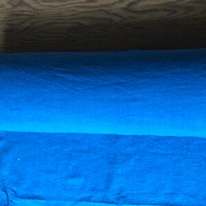 100 % EXTRA ancho natural LINEN tela BGO27soft azul marino, 195 g / 250cm de ancho tela por el metro, ropa de cama imagen 7