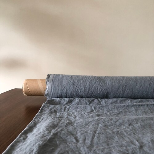 100 EXTRA Wide Natural LINEN Fabric Bgo17soft Rose 250 Cm Etsy