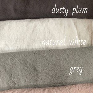 Colored 100 % EXTRA wide natural LINEN fabric, 250 cm for BED linen, Luxury softened, fabric for bedding, wide linen fabric for home textile