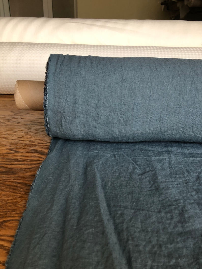 100 EXTRA Wide Natural LINEN Fabric Bgo17soft 7/134 250 Cm Etsy