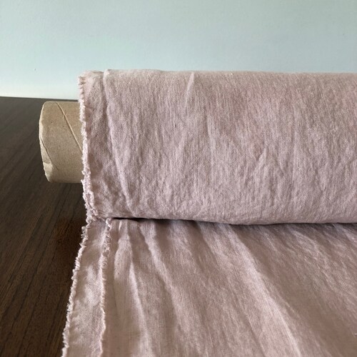 100 EXTRA Wide Natural LINEN Fabric Bgo27soft Uniform 195 Etsy