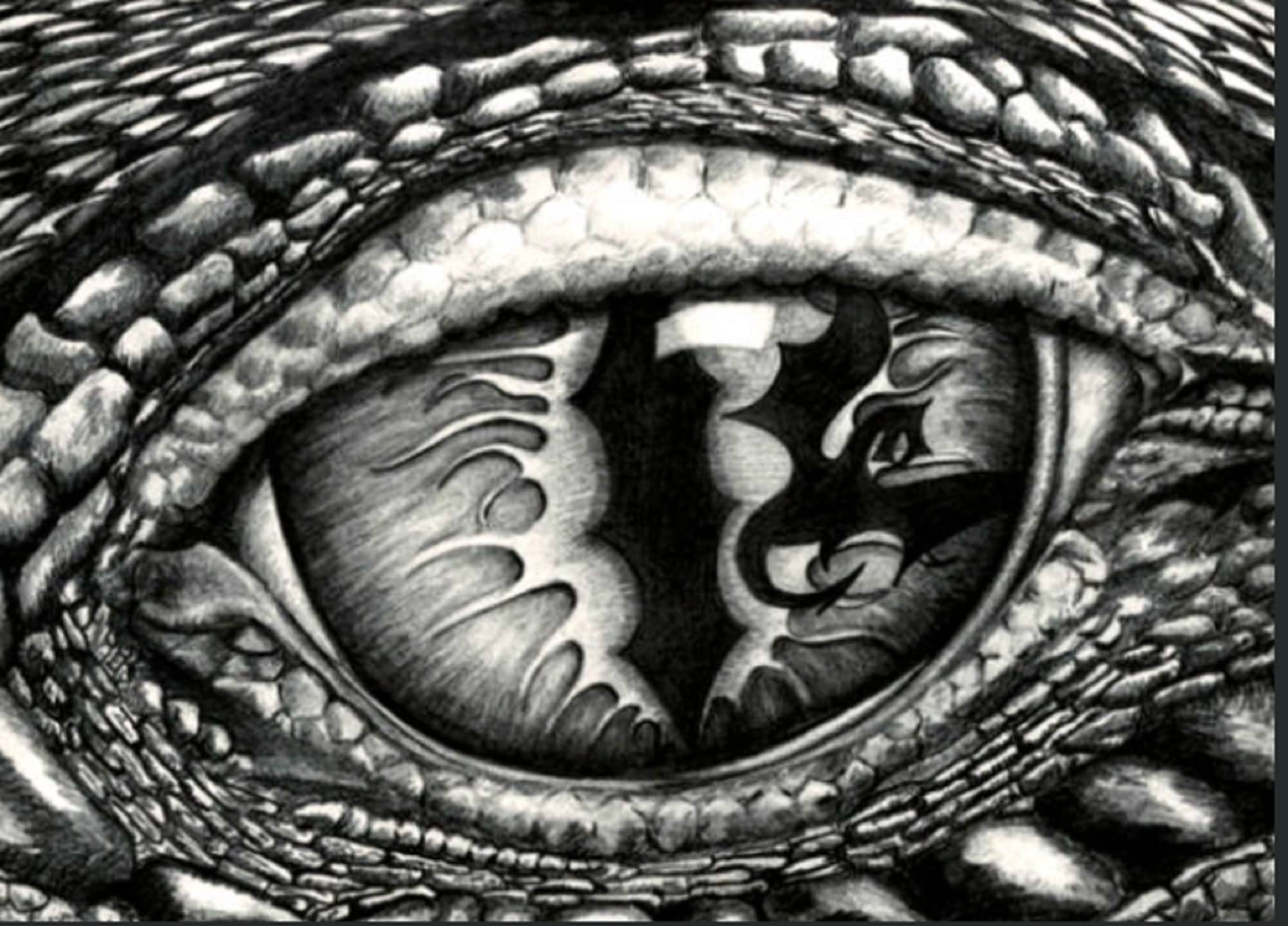 Dragon Eye for Laser Printing Etsy