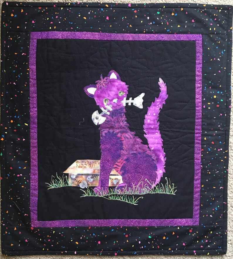 Alley Cat Quilt by Melanie Chang Etsy