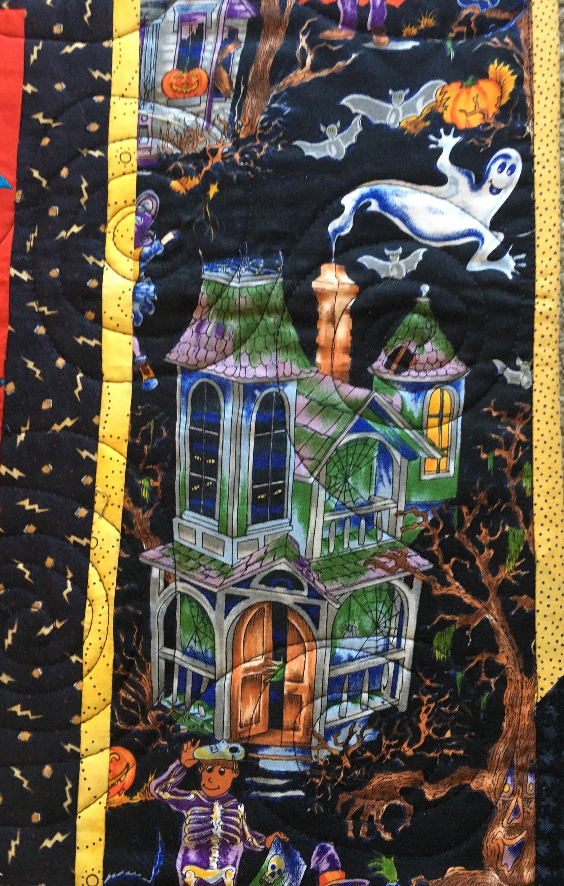 Halloween Quilt/wall-hanging - Etsy