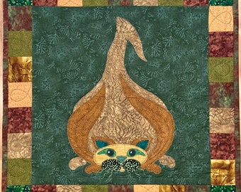 Walla Walla Kitty Quilt by Helene Knott