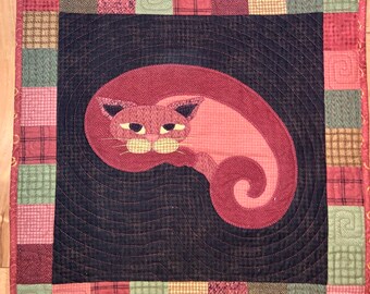 Woolly Kitt’ney Bean Quilt by Helene Knott