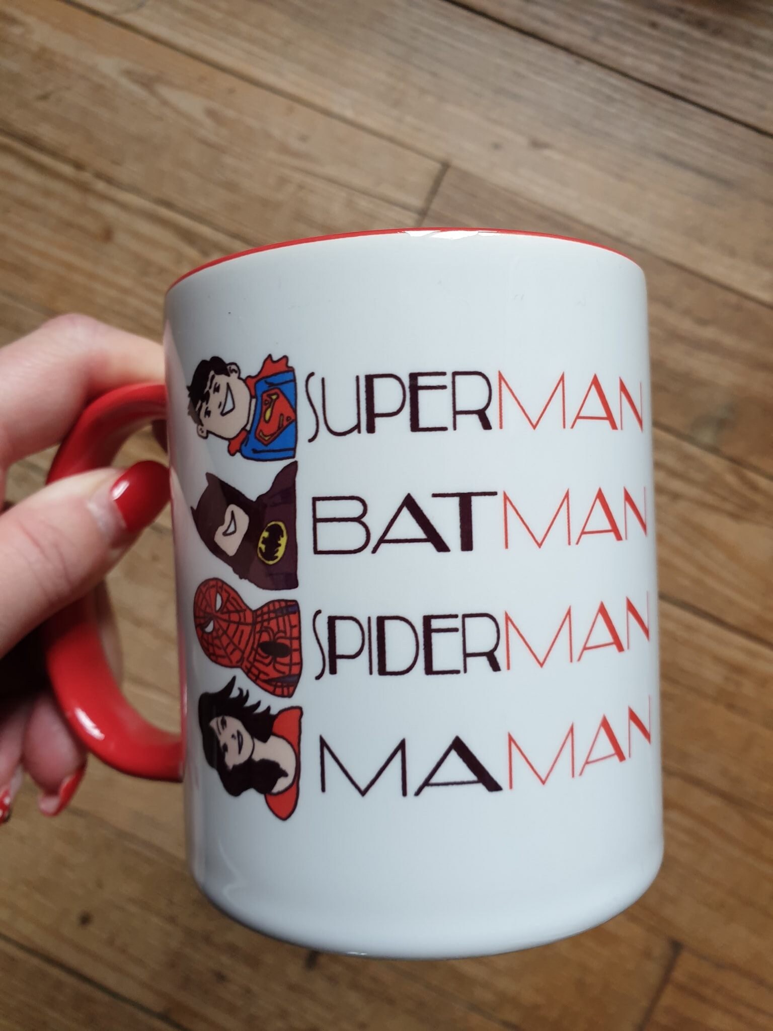 Mug Maman Super Héros