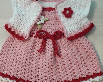 dress and bolero bb 0/3 months