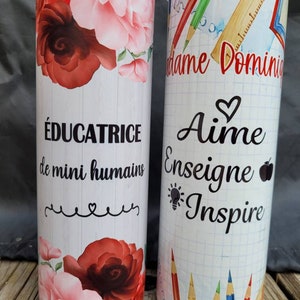 Tasse personnalisée, cadeau éducatrice, cadeau professeur