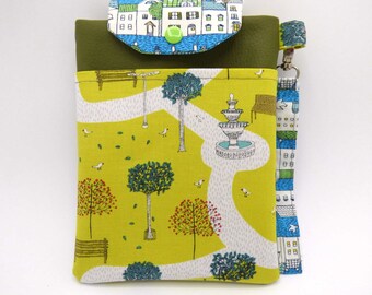 Etui na czytnik e-booków, etui materiałowe na Kindle'a, woreczek do przechowywania czytnika e-booków, etui z paskiem na nadgarstek