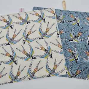 Zero waste washable paper towels, reusable wipes, set of 2