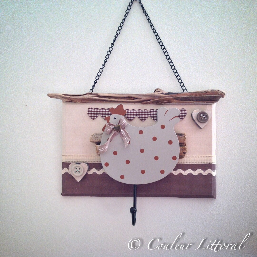 Porte Torchon Cuisine Bois Flotté