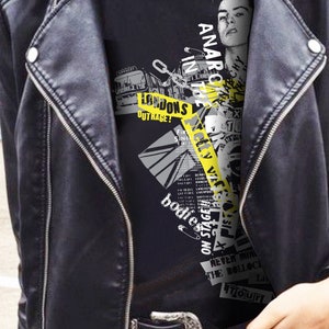 SP Never Mind Bollocks Sid Snarl Anarchy 1977 Tour Punk rock Unisex t-shirt