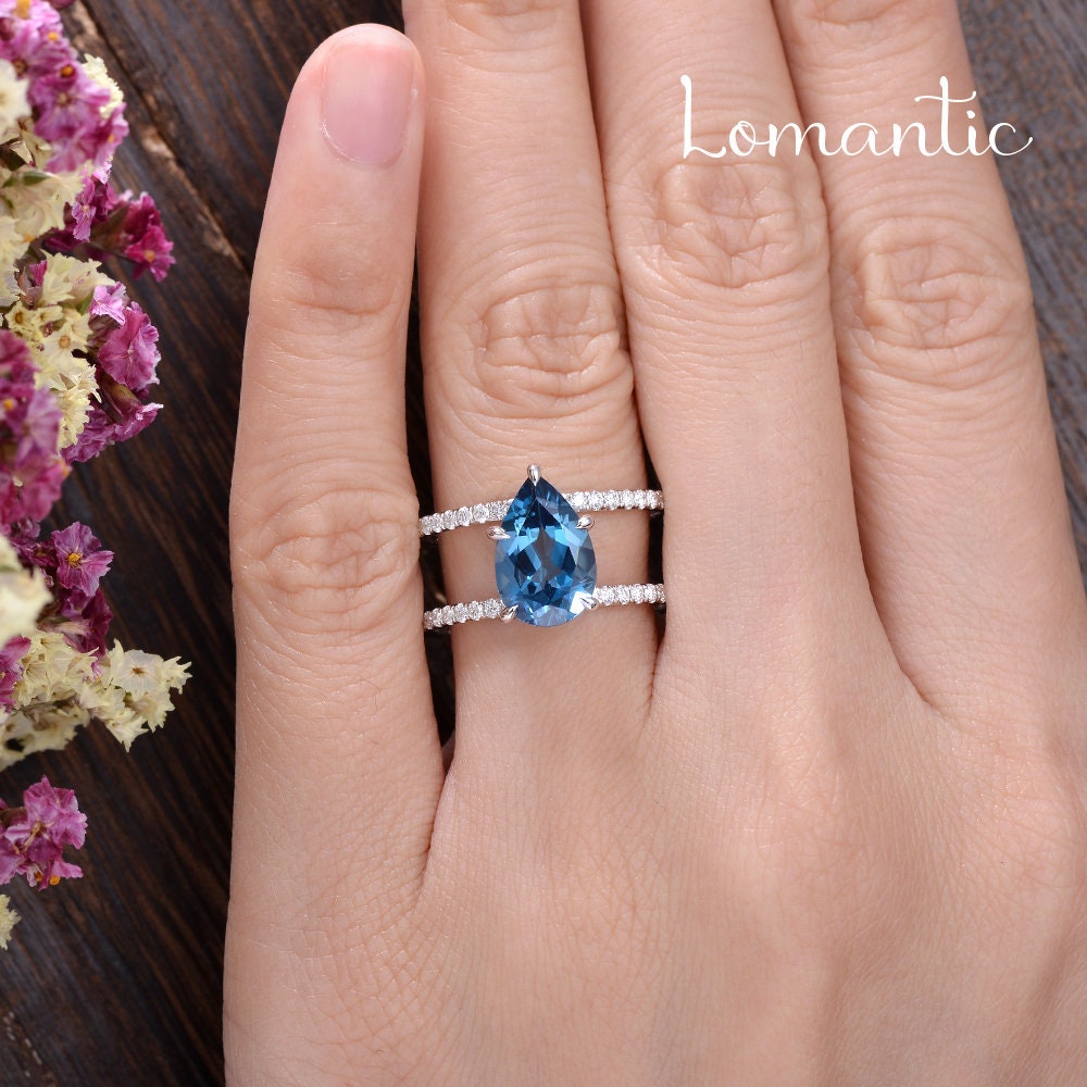 Natural blue topaz value store