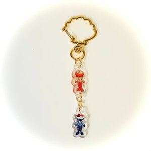 Mini MerSonne und MerMond Charm