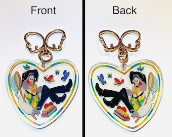Frank Frankly (Welcome Home) Two-Sided Holographic Charm