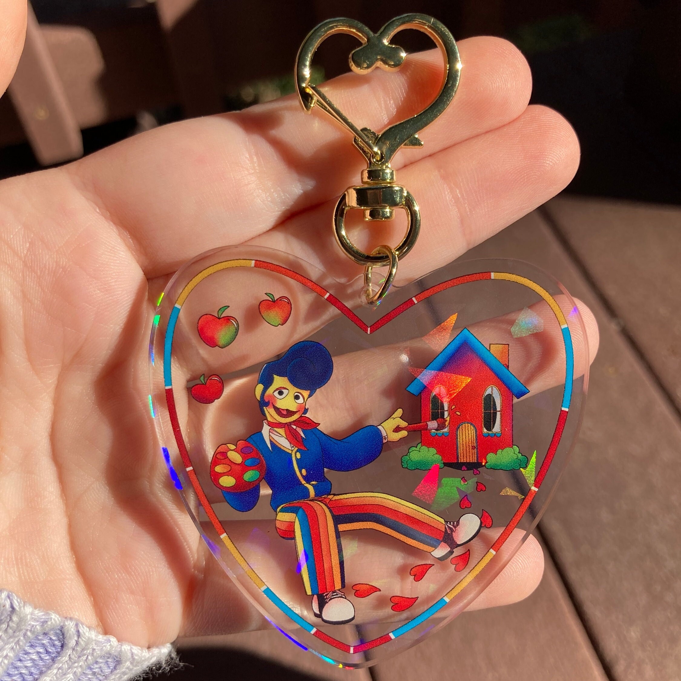 Wally Darling (welcome Home) Two-sided Holographic Charm - Etsy