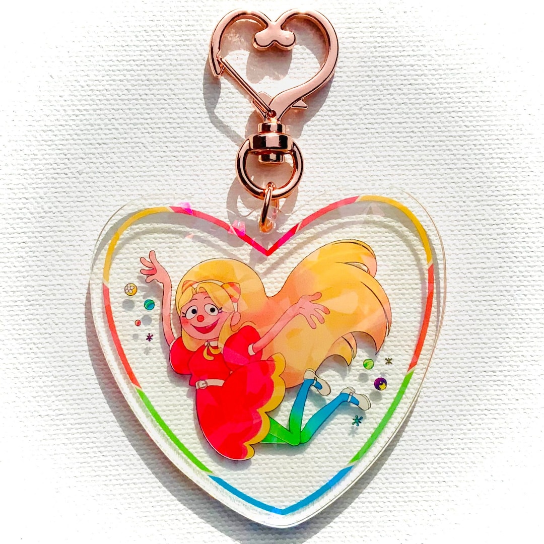 Julie Joyful (welcome Home) Two-sided Holographic Charm - Etsy