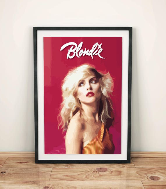 BLONDIE DEBBIE HARRY GIANT WALL ART PRINT POSTER