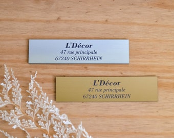 Etiquette adhésive pour boite aux lettres à personnaliser