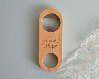 Super Grandpa bottle opener, ideal gift for Grandfather's Day