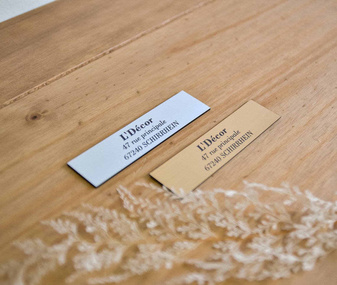 Customizable Adhesive Label for Mailbox - Etsy