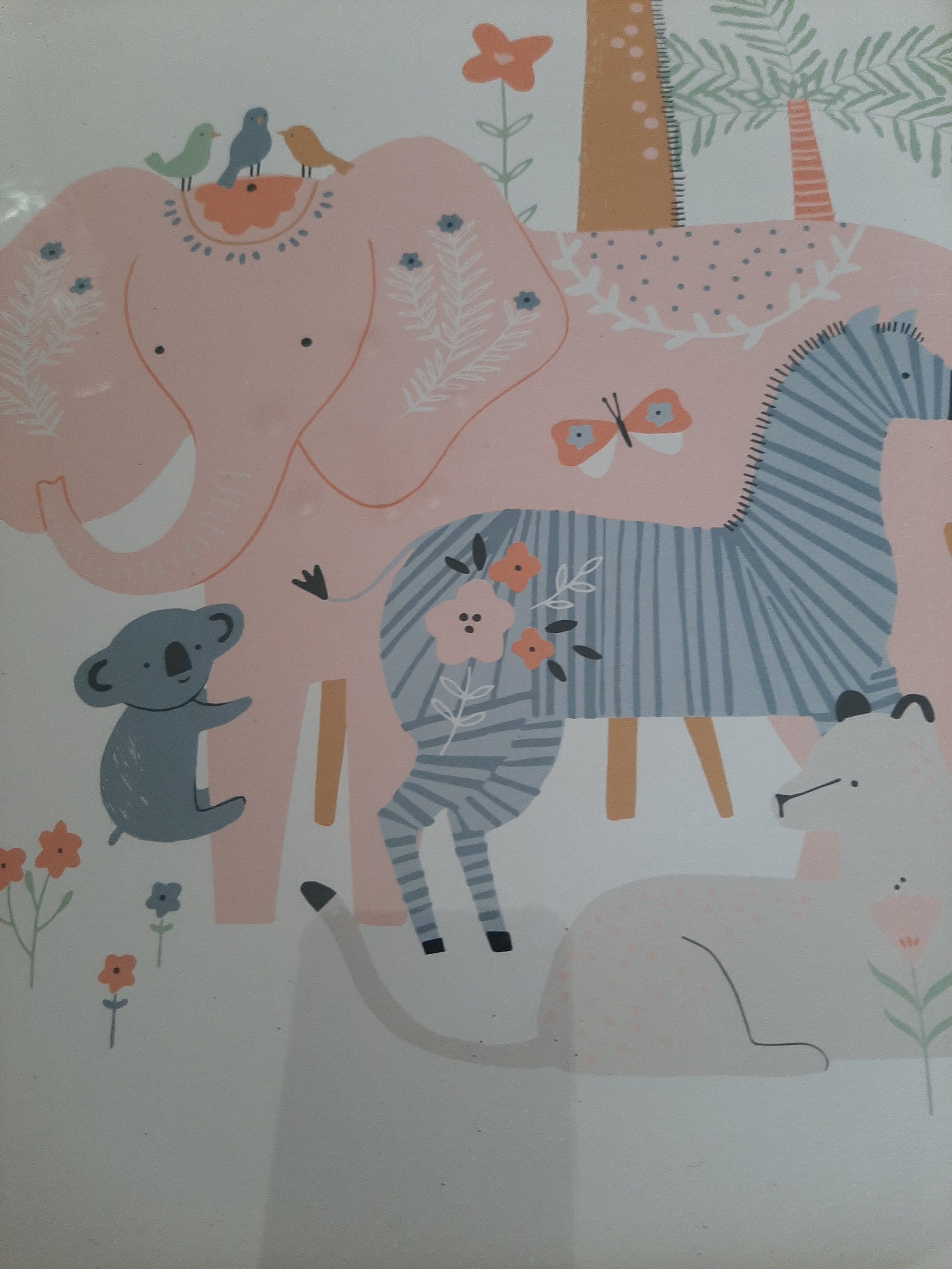 Original Framed Art Nursery Girls Etsy